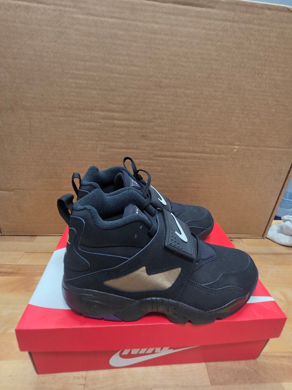 Nike Air Diamond Turf Ravens (2025) mens 10.5